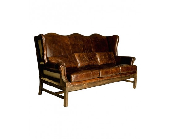 Williamsburg 3 Seater Leather Sofa
