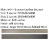March Genuine Leather Lounge